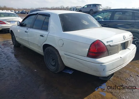 2008 Mercury Grand Marquis Gs z USA, uszkodzony, nr VIN 2MEFM74V88X625061